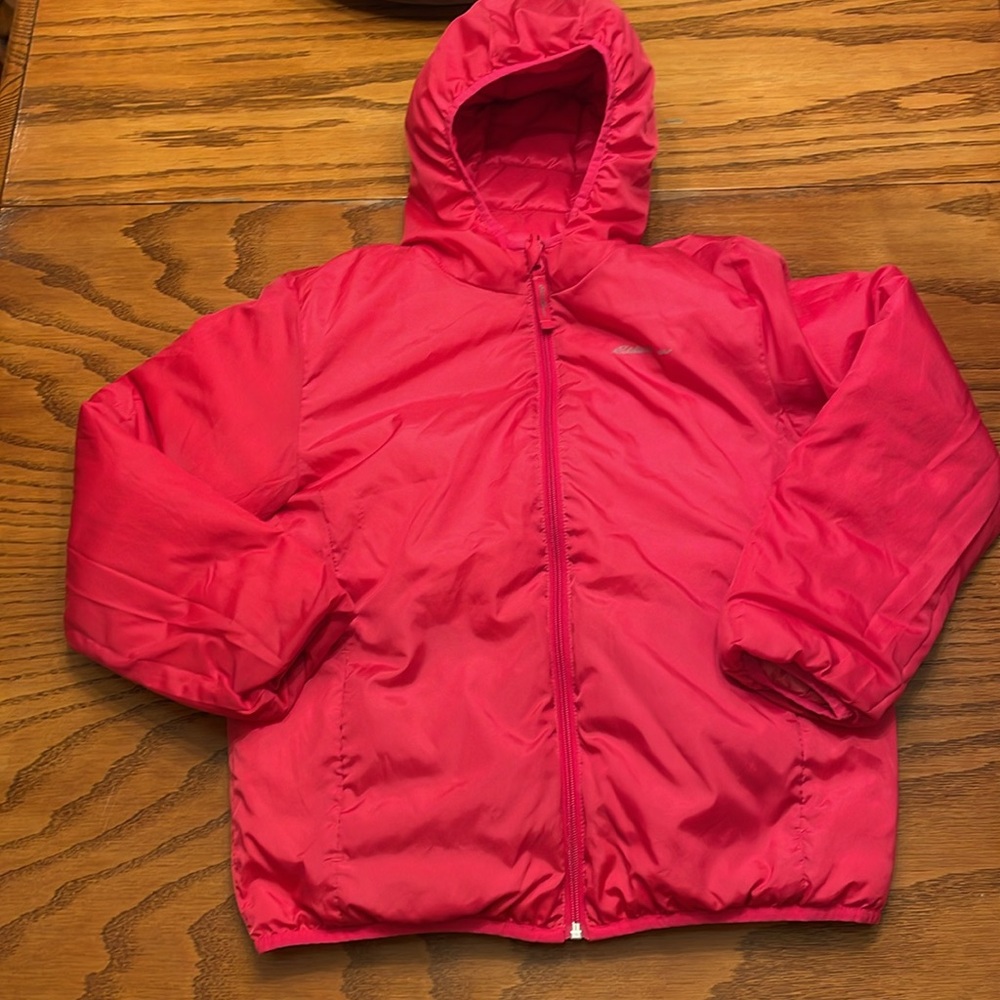 Girls reversible down jacket